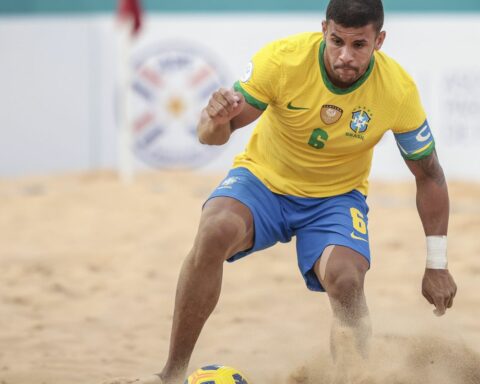 Brazilian national team is called up for the Copa América de Beach Soccer