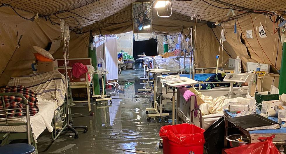 Cayetano Heredia and Santa Rosa hospitals are flooded after heavy rains in Piura (VIDEO)