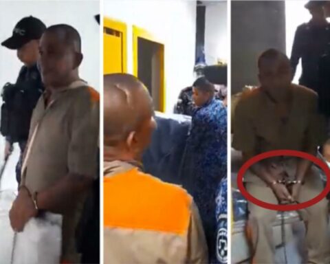 Chained hand and foot and in uniform, to a solitary cell: Negro Ober arrived at a new prison in Caldas