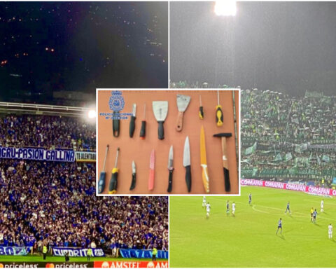 Colombian fans of Nacional and Millionaires are still in legal proceedings in Spain for a tremendous fight they started