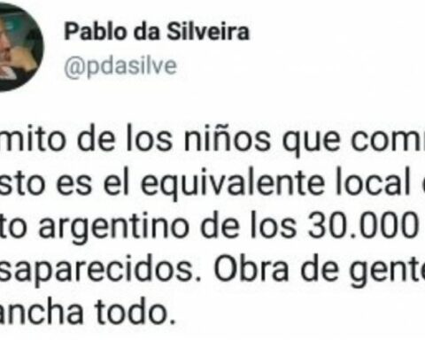 Controversial tweet by Pablo Da Silveira resurfaces in which he questioned that there were 30,000 disappeared in Argentina