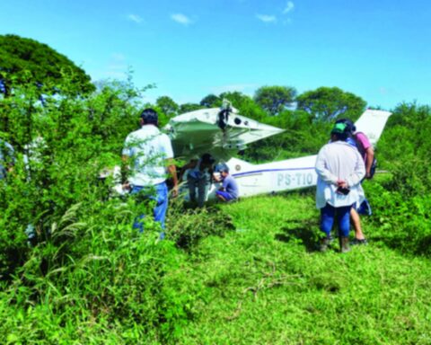 Crashed plane is "trout", it was camouflaged with Brazilian registration