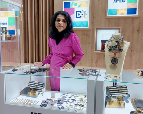 Cristina Núñez: The Dominican who goes around the world showing her crafts