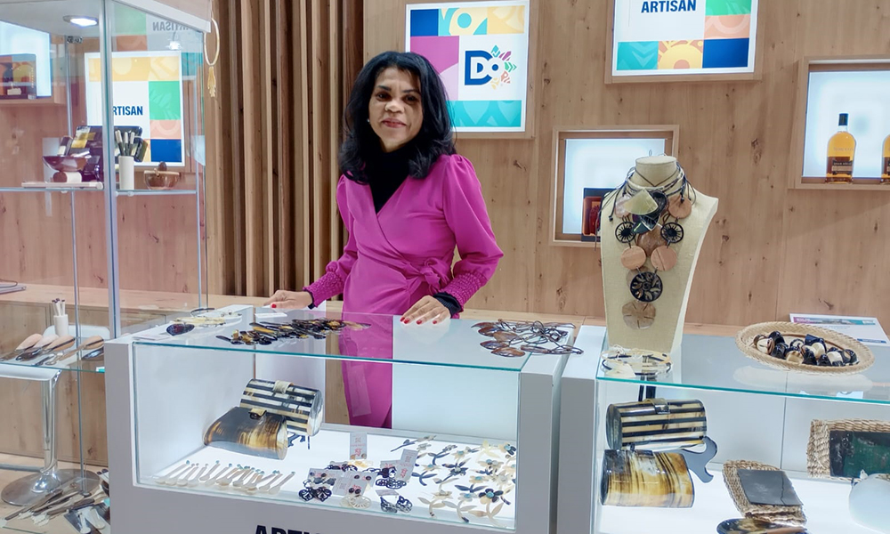 Cristina Núñez: The Dominican who goes around the world showing her crafts