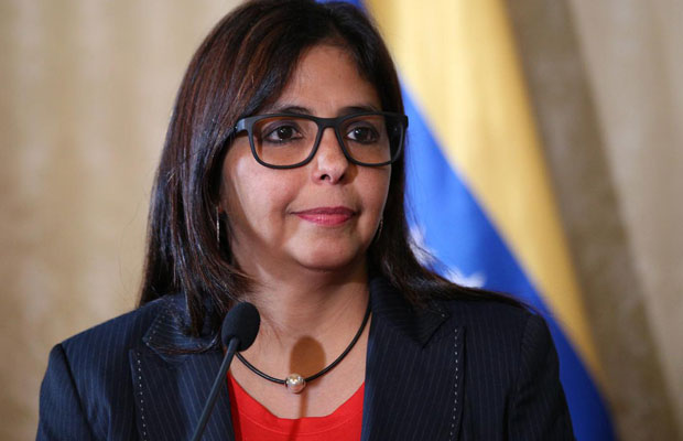 Delcy Rodríguez: "The president's covid result was a false positive"