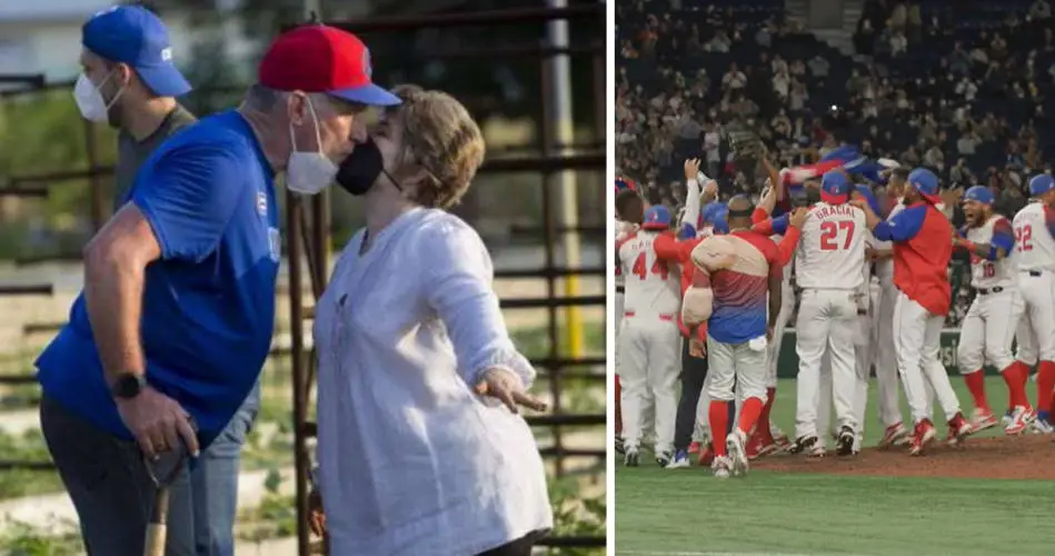 Lis Cuesta, Miguel Díaz-Canel, Clásico Mundial de Béisbol, Cuba