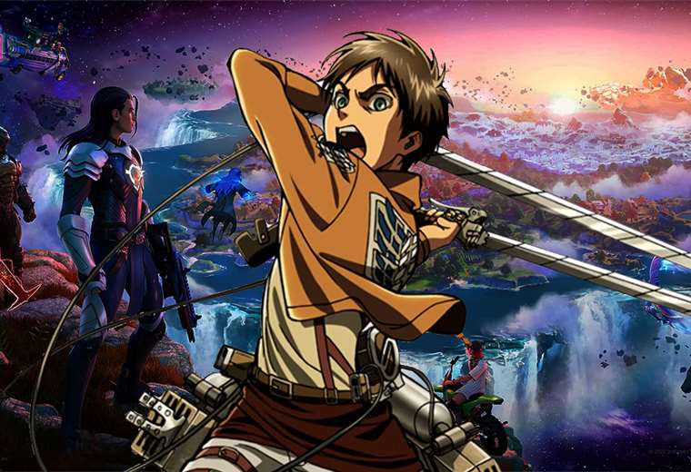 Epic Games would be preparing a collaboration between Fortnite and Attack on Titan