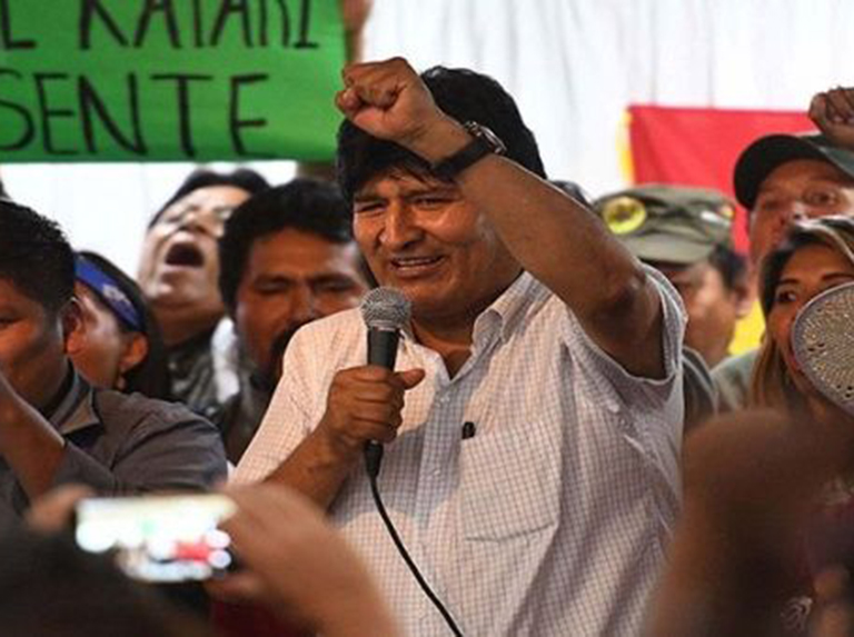 Evo Morales: the best tribute to Chávez is to be anti-imperialists