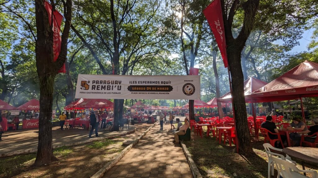 Gastronomic fair in Villa Morra for victims of Vallemí