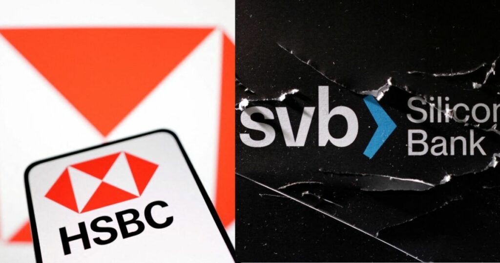 HSBC buys UK subsidiary of Silicon Valley Bank for one pound