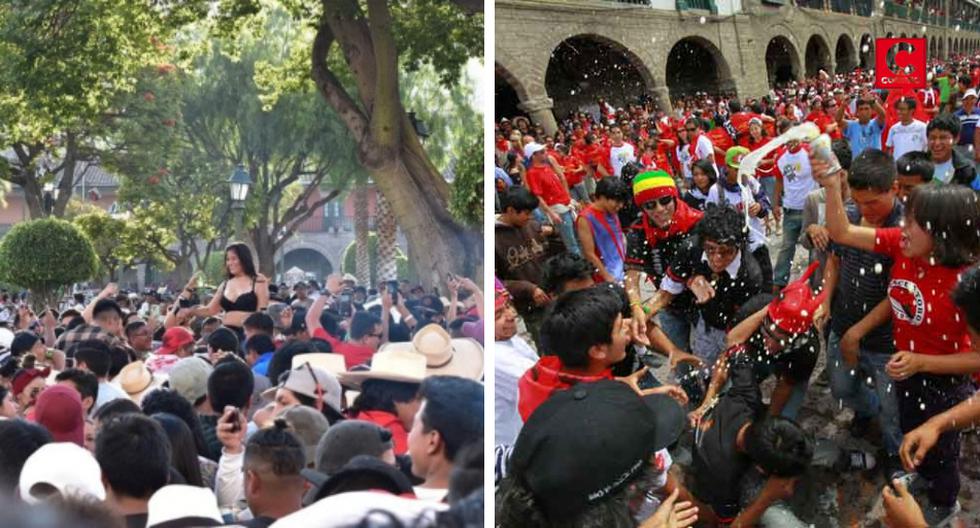 Holy Week: they declare Plaza Mayor de Ayacucho as an intangible zone to avoid excesses and liquor consumption