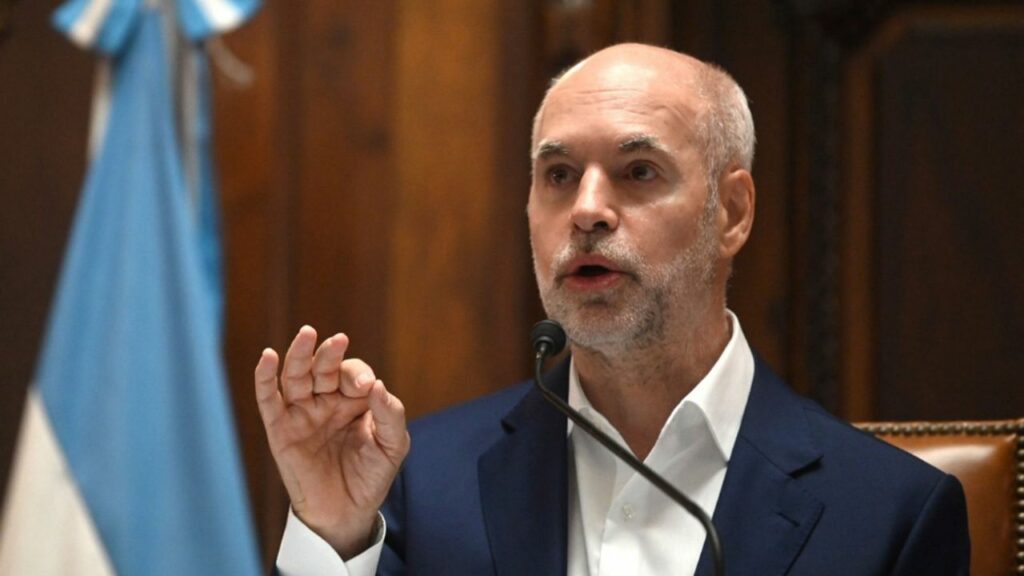 Horacio Rodríguez Larreta announced that he will eliminate the tax on credit cards