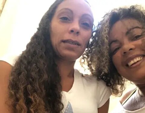 Kirenia Núñez Pérez (izq) y María Matienzo Puerto