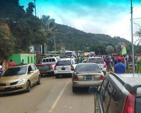In El Callao they protested for more than 15 days without gasoline delivery