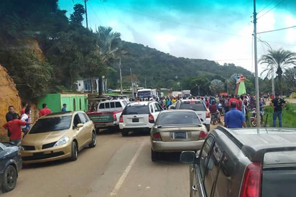 In El Callao they protested for more than 15 days without gasoline delivery