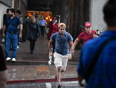 Inumet updated the orange and yellow alerts for strong storms