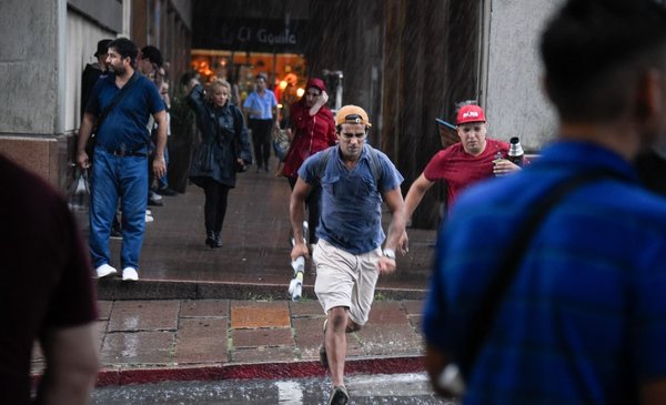 Inumet updated the orange and yellow alerts for strong storms