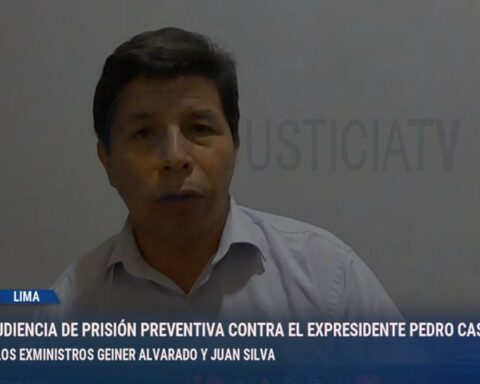 Judge will announce this Thursday if he dictates 36 months of preventive detention against Pedro Castillo