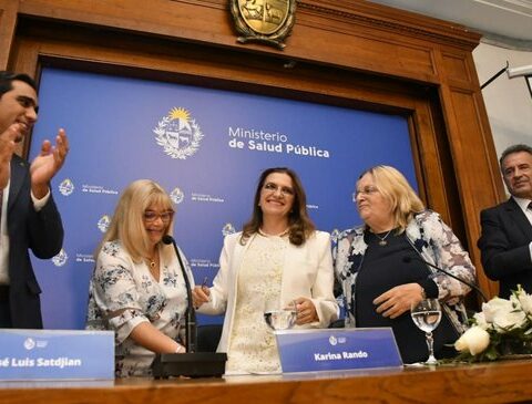 Karina Rando took over as Minister of Public Health in place of Daniel Salinas