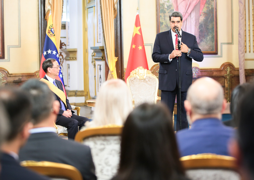 Maduro: Relations between Venezuela and China are at their highest level