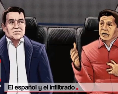 Meeting of Castillo and Barba: this was the meeting in which it was planned to spy on Patricia Benavides