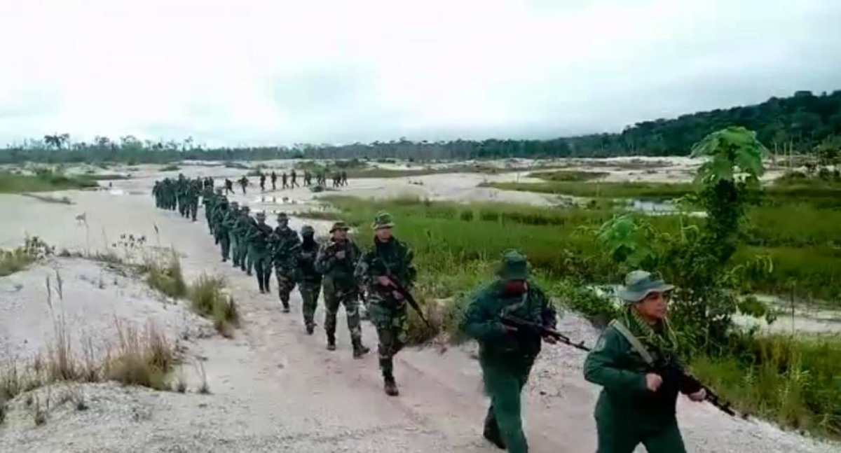 More than 2,000 members of the FANB in ​​Amazonas eradicate illegal mining