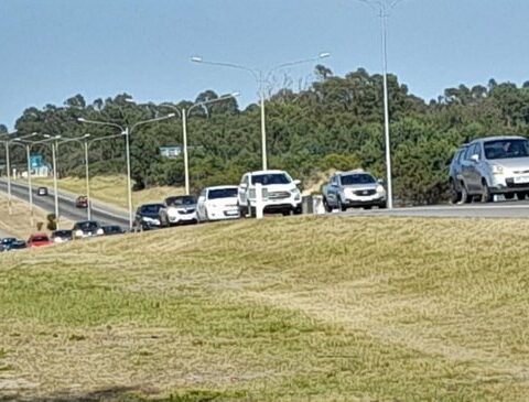 Motorcycle driver died after being hit by a car on the Interbalnearia Route