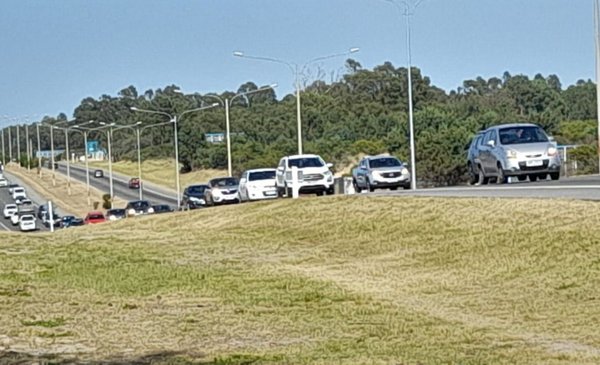 Motorcycle driver died after being hit by a car on the Interbalnearia Route