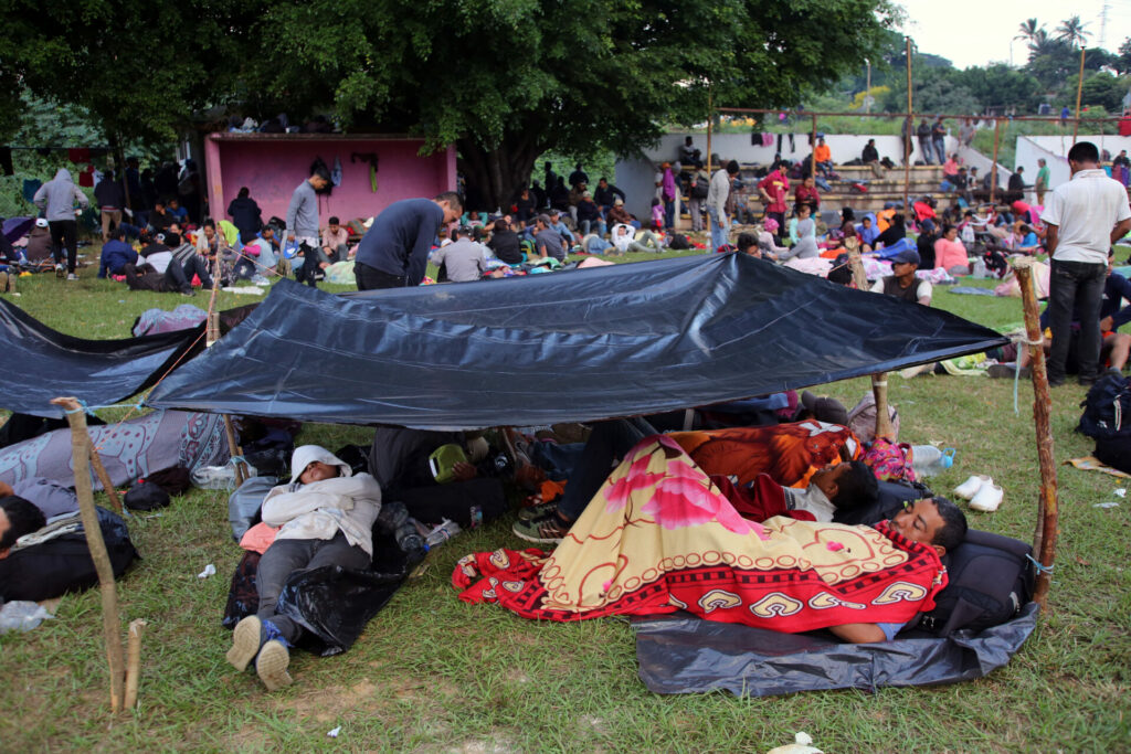 New caravan of about 1,000 migrants left this Saturday from southern Mexico