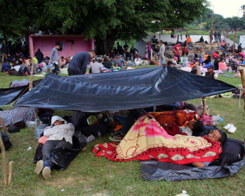 New caravan of about 1,000 migrants left this Saturday from southern Mexico