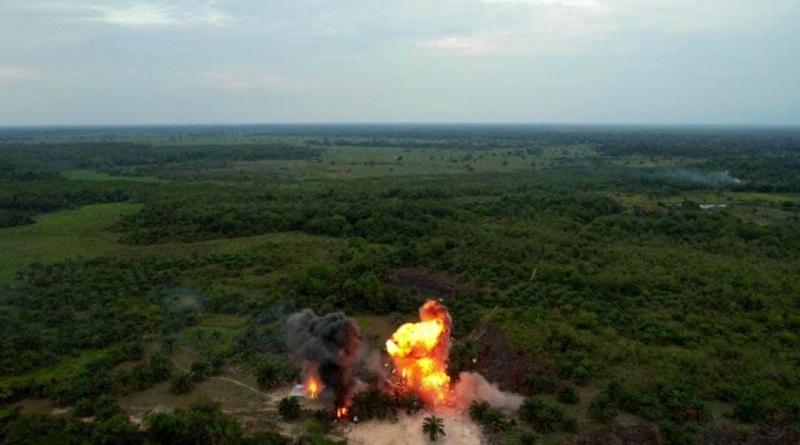 Operación Relámpago del Catatumbo 2023 destruye seis campamentos en frontera colombo-venezolana