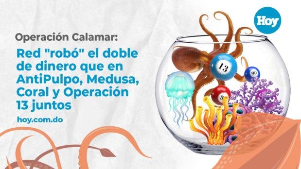 Operación Calamar: red «robó» el doble de dinero que en AntiPulpo, Medusa, Coral y Operación 13 juntos