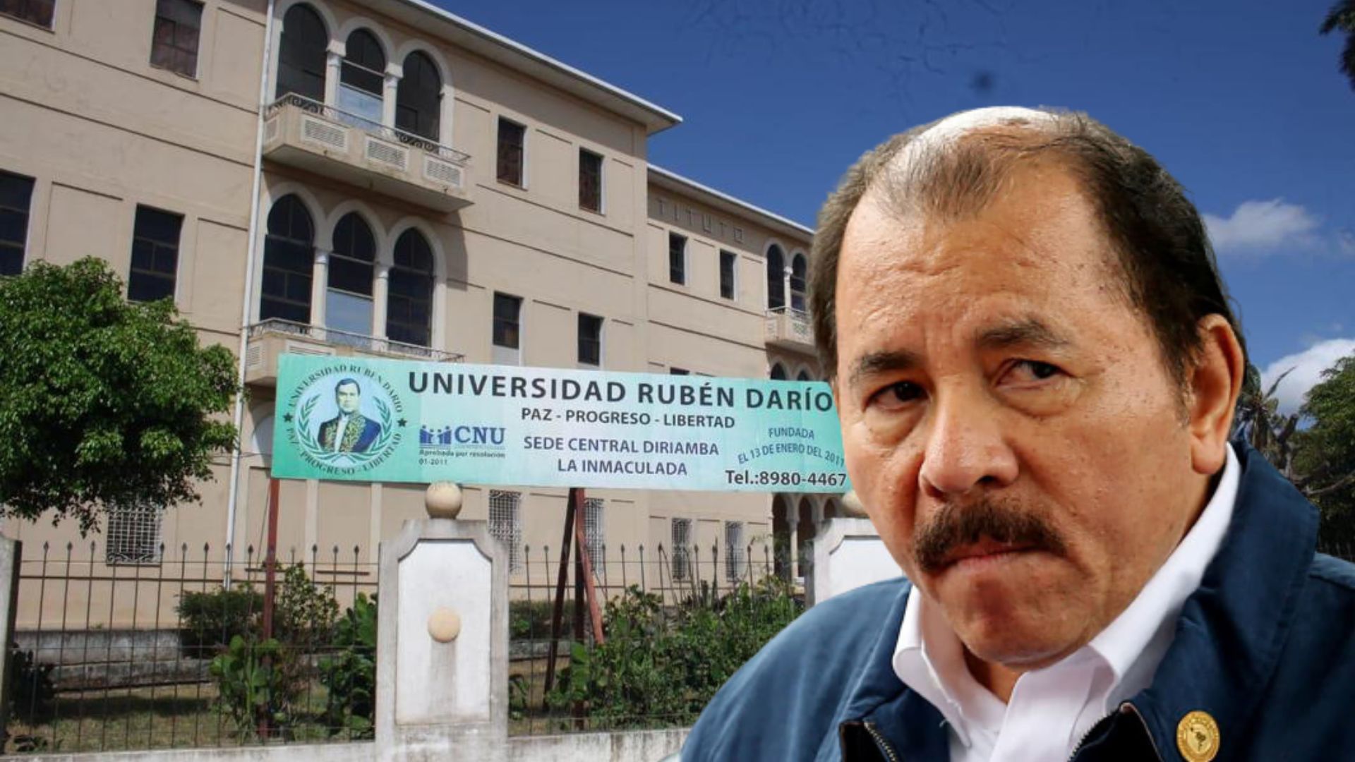 Ortega orders the illegalization of the Rubén Darío University, from Carazo