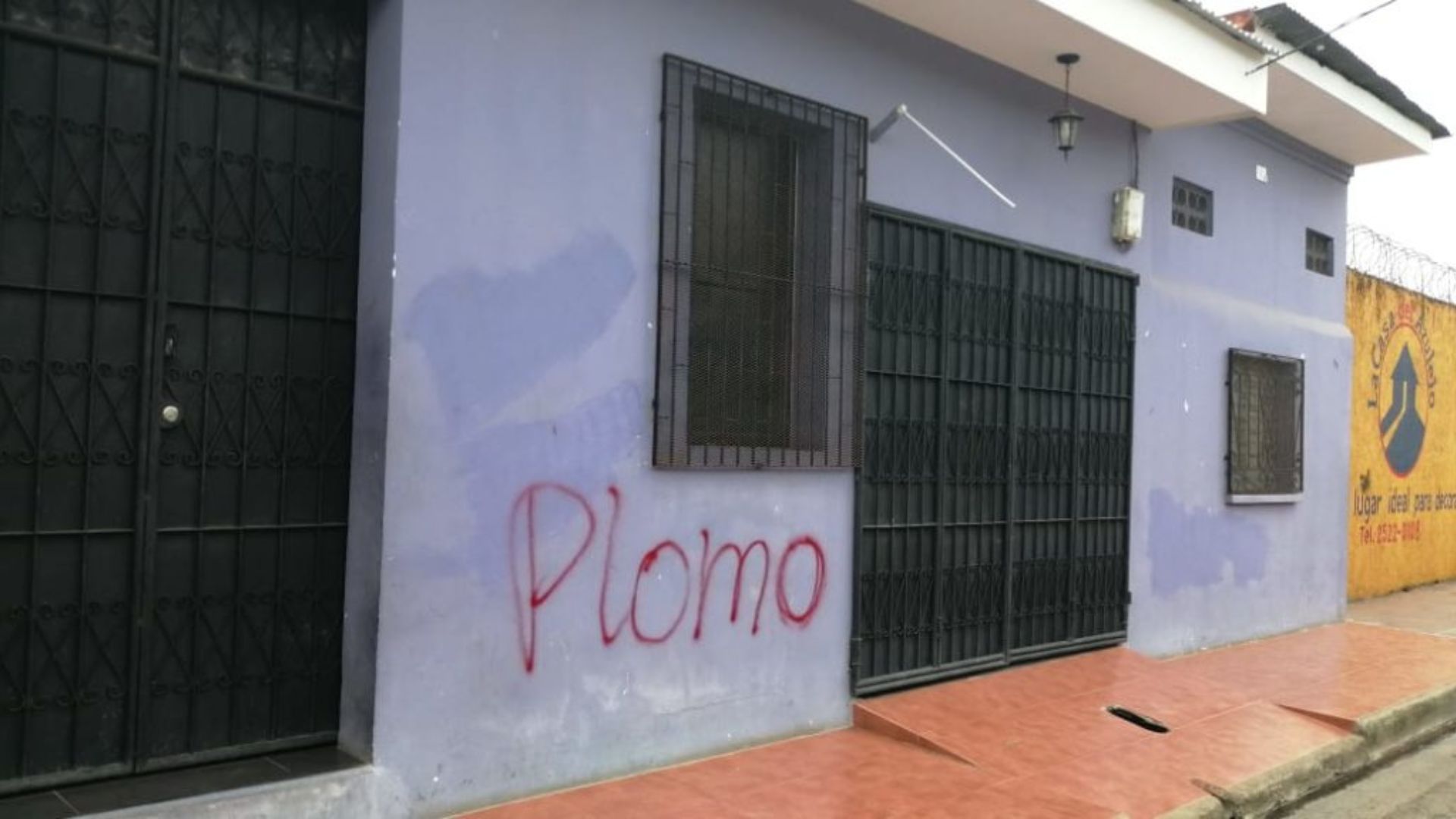 Ortega police take over Cristhian Fajardo's house
