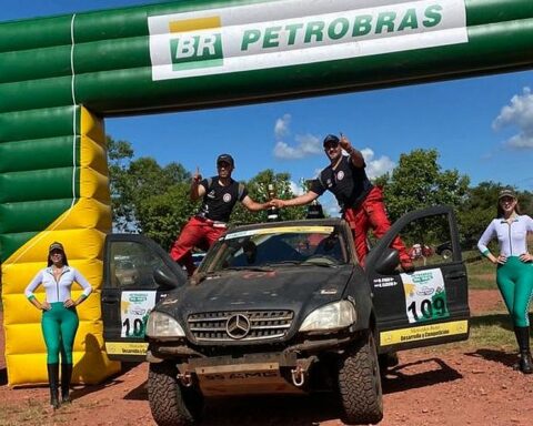 Otazo-Elizeche at the top of the podium in the Desafío Paraguari