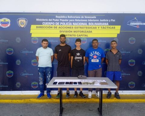 PNB captured the leader of a drug distribution gang in Petare