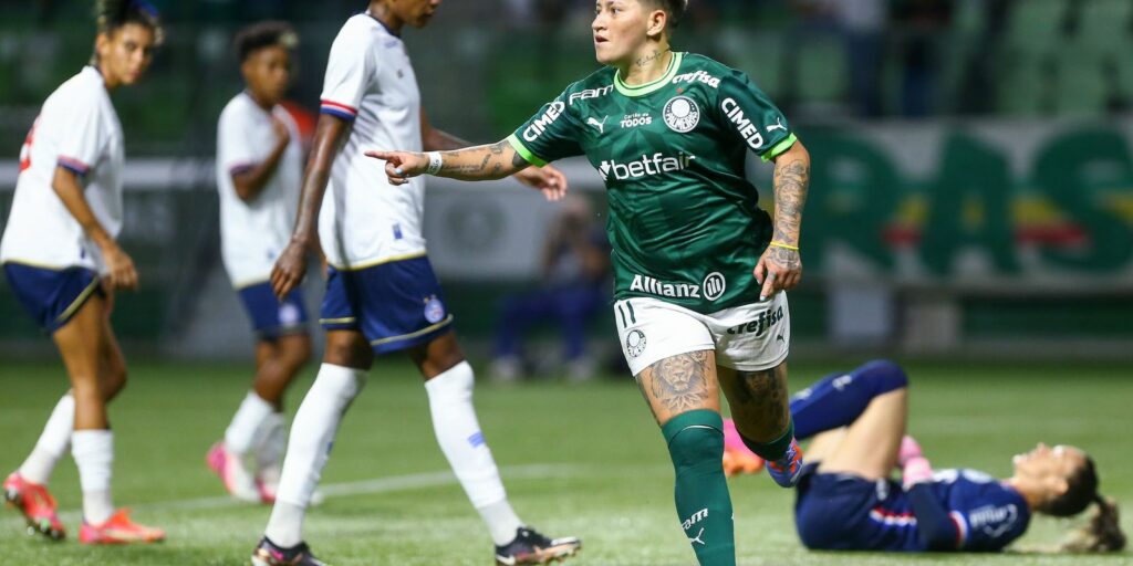 Palmeiras overcomes Bahia to take the lead in the Brazilian Women's Championship