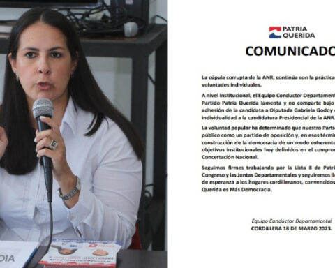 Patria Querida candidate explains her support for the ANR