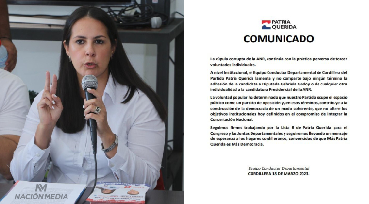 Patria Querida candidate explains her support for the ANR
