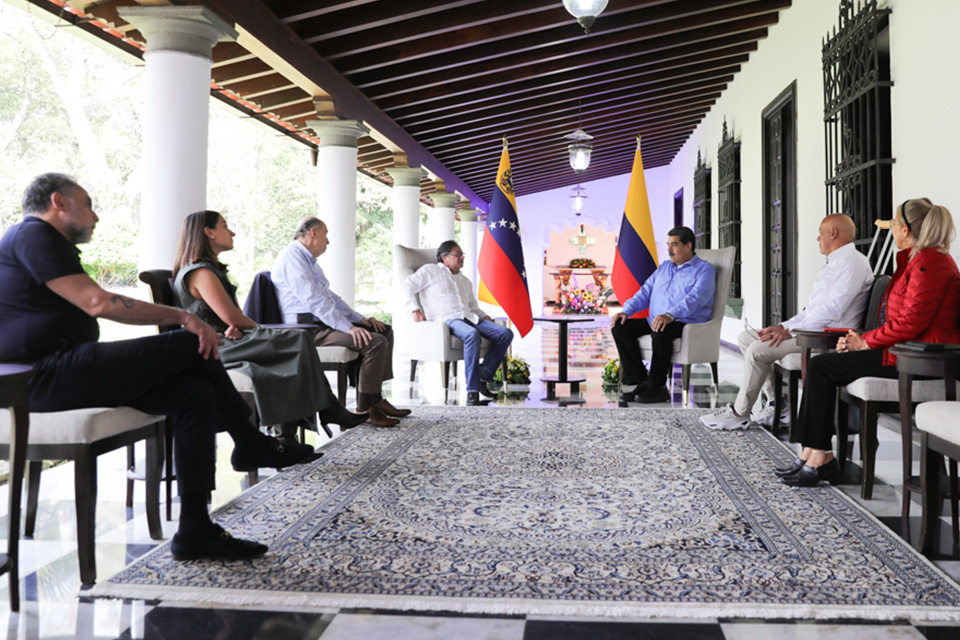 Petro and Maduro reviewed the fight against drug trafficking, the border situation and consulates