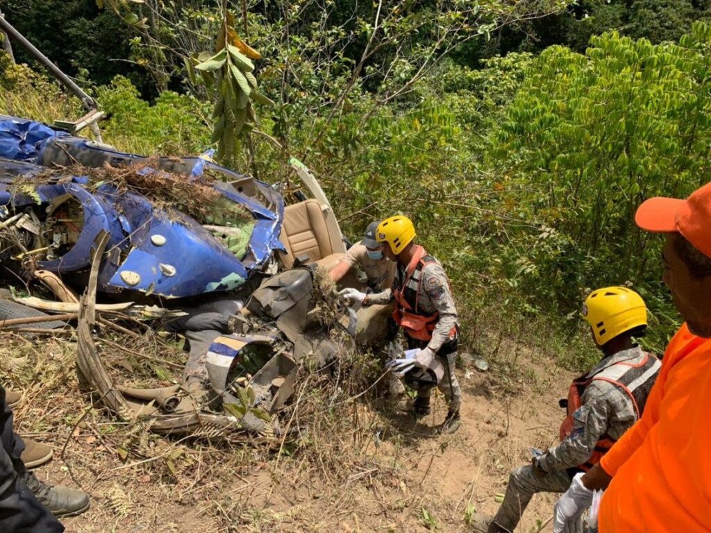 Piloto que se estrelló en SC se dirigía hacia Haití