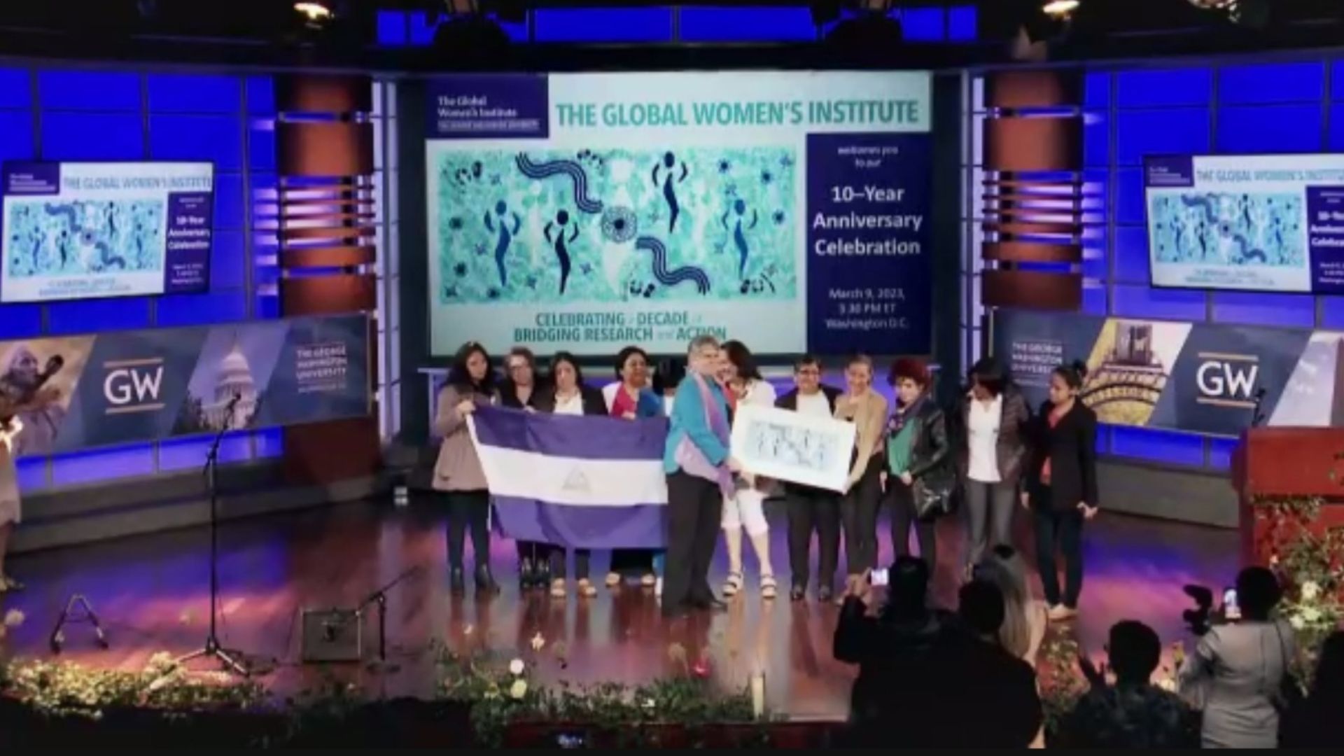 Political prisoners released from Nicaragua receive an award for "defenders of justice"