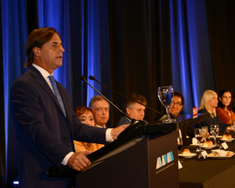 President Lacalle Pou spoke at the ADM working lunch