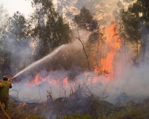 Incendio, Mayarí, Cuba