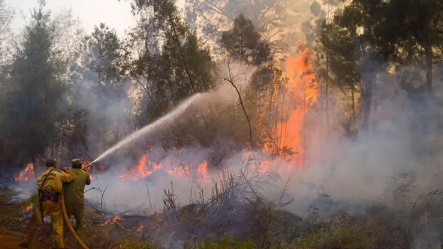 Incendio, Mayarí, Cuba