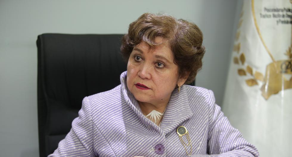Sonia Medina is removed from the Anti-Drug Prosecutor's Office