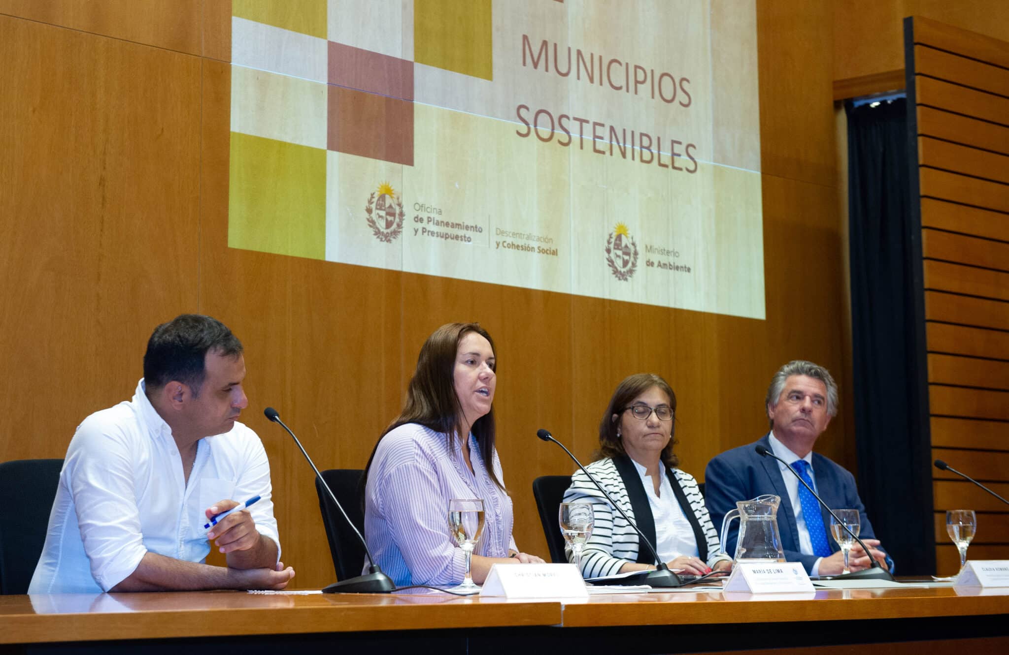 The Sustainable Municipalities program was presented at Torre Ejecutiva