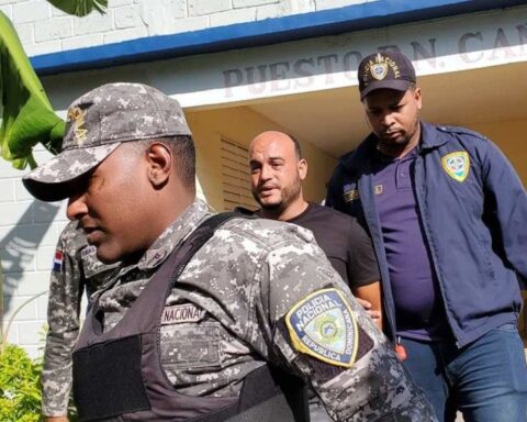 Chocho accused of the death of the daughter of correspondent Enrique Vargas is transferred to Moca by members of the Police