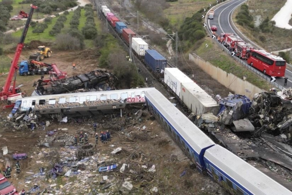 The station manager of the railway tragedy appears before the justice of Greece