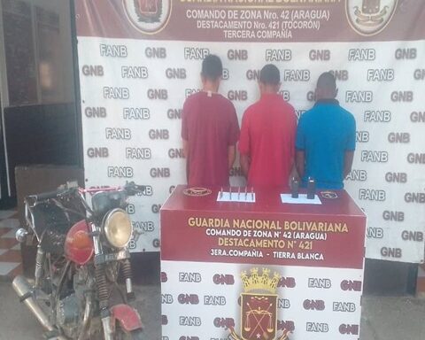 They capture in Las Tejerías a partner of El Conejo who is a fugitive from a Colombian prison